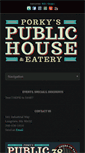 Mobile Screenshot of porkyspublichouse.com